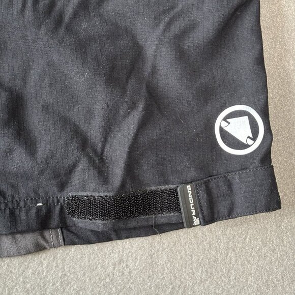 Endura Hummvee Mens Shorts Size XL Black II MTB Baggy Cycling Nylon Pockets Bike - Picture 16 of 16